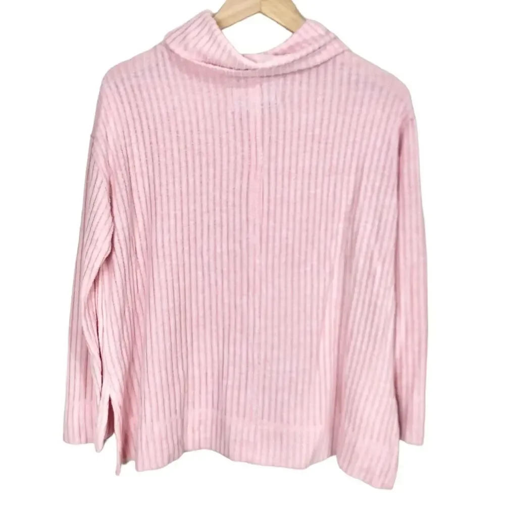 Anthropologie Maeve Ribbed Knit Cowl Neck Oversized Sweater Size XS - Picture 5 of 7